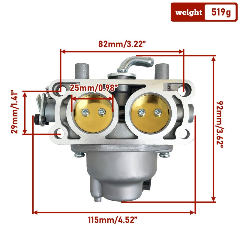 NewJ's Carburetor 15004-1012 Fit for Kawasaki FX691V Engines Fit for Kawasaki 15004-0931 15004-7083 - Image 5
